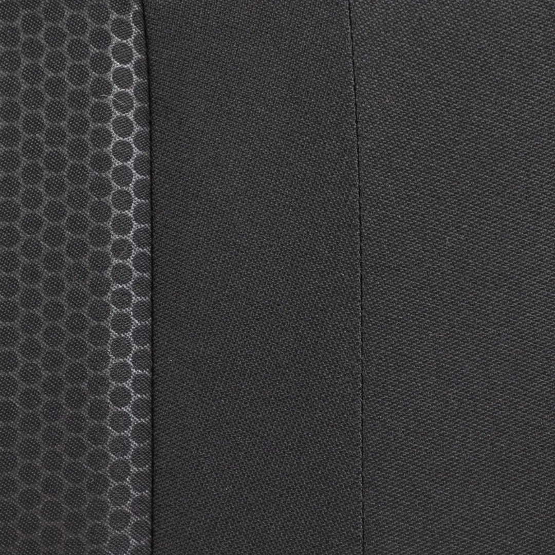 Seat Ibiza 6J Rear Right O/S Bench Sofa Cloth Fabric Black Interior - SKU 6J0885406C - Part number 6J0885406C