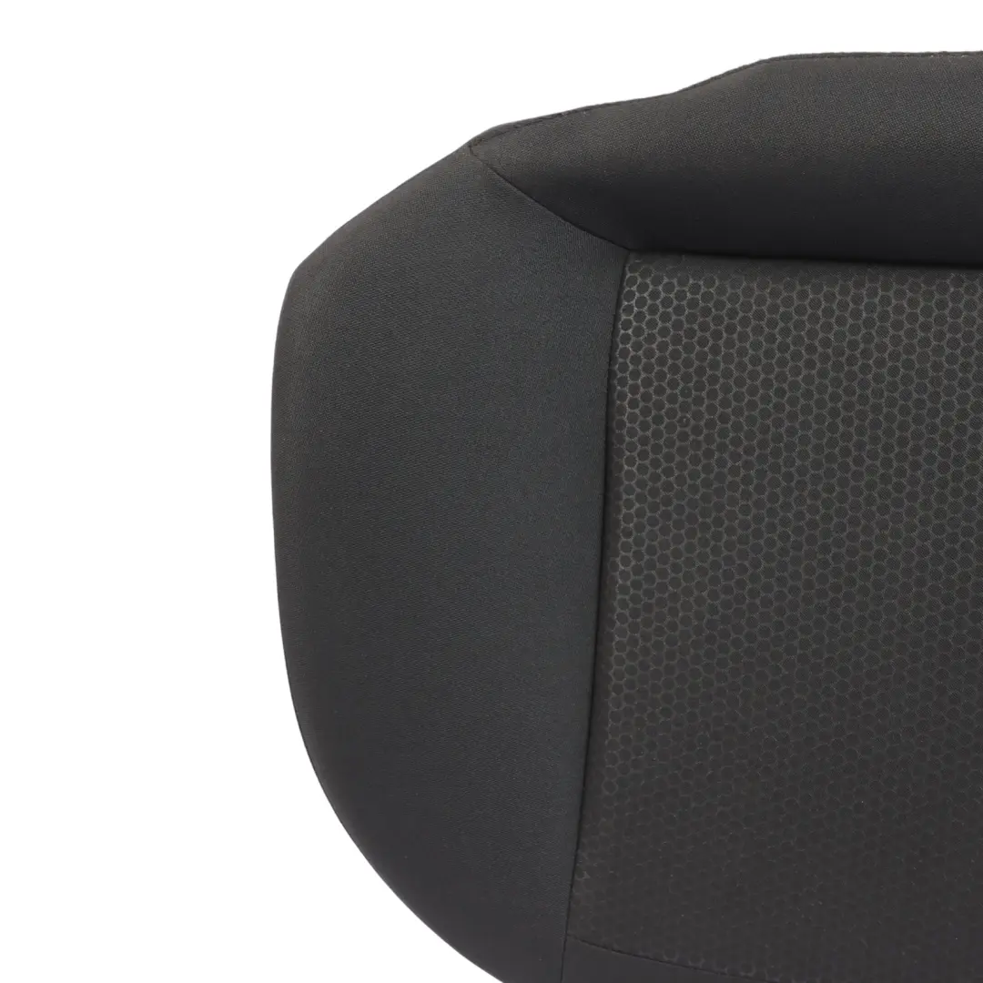 Seat Ibiza 6J Rear Right O/S Bench Sofa Cloth Fabric Black Interior - SKU 6J0885406C - Part number 6J0885406C