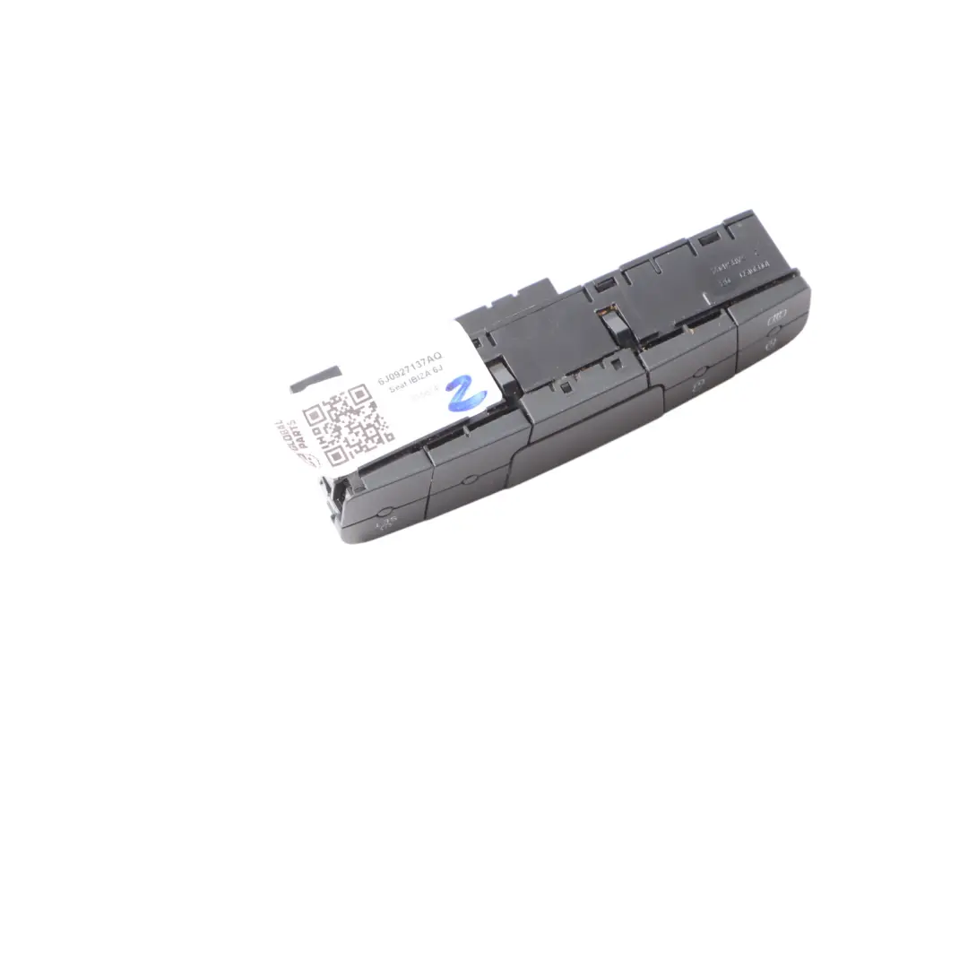 6J Door Lock Heat Control Switch Central Unit to Seat Ibiza with Part number 6J0927137AQ Seat Ibiza 6J Door Lock Heat Control Switch Central Unit - SKU 6J0927137AQ - Part number 6J0927137AQ