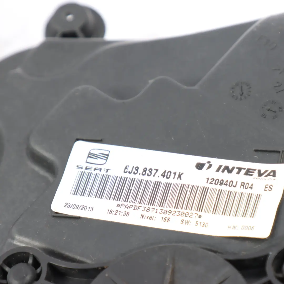 6J Alzacristallo Regolatore Porta Anteriore Sinistro per Seat Ibiza con numero di parte 6J3837461 Seat Ibiza 6J Alzacristallo Regolatore Porta Anteriore Sinistro - SKU 6J3837461 - Numero di parte 6J3837461