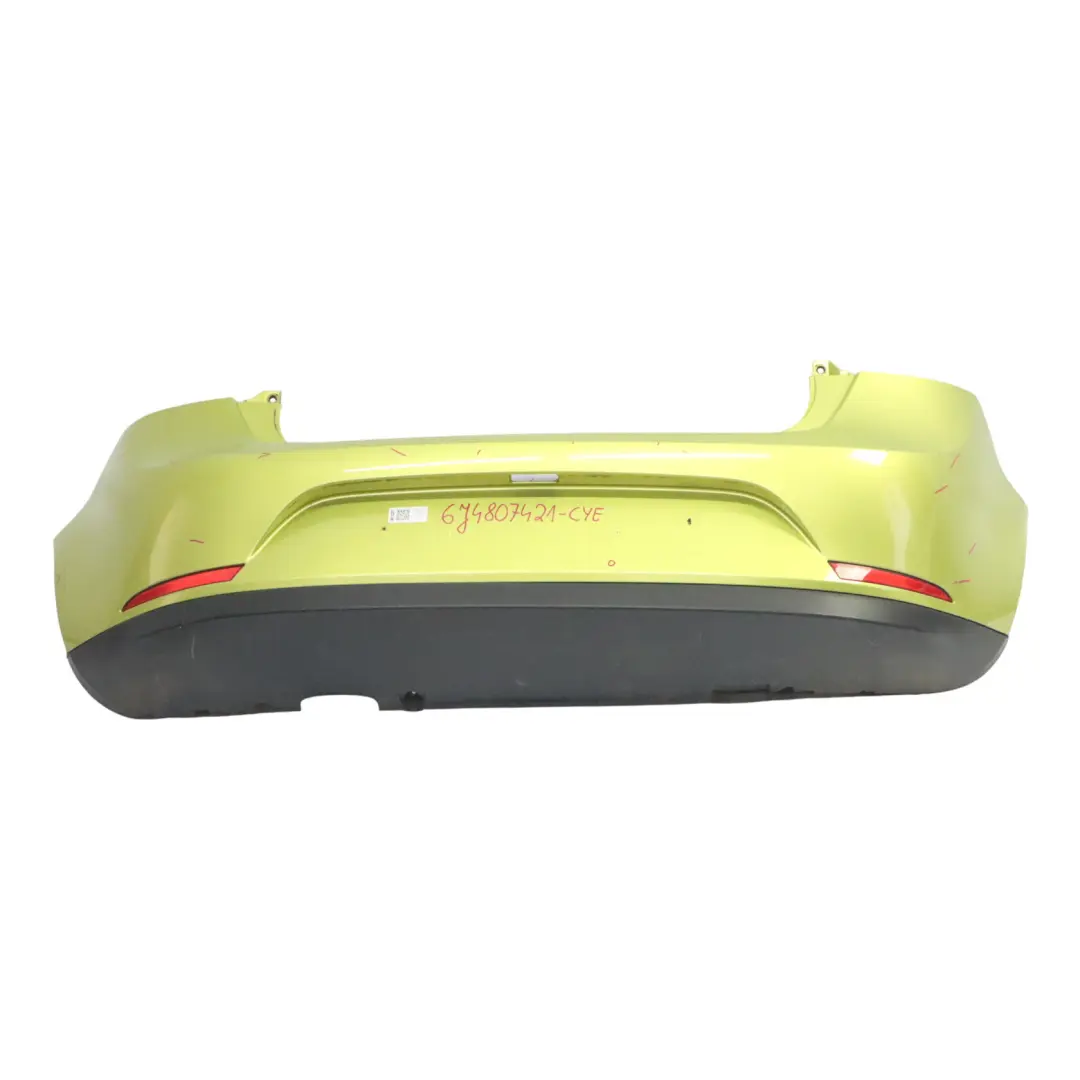 6J Rear Bumper Panel Cover Trim Amarillo Citrus Metallic - S1T to Seat Ibiza with Part number 6J4807421 Seat Ibiza 6J Rear Bumper Panel Cover Trim Amarillo Citrus Metallic - S1T - SKU 6J4807421-CYE - Part number 6J4807421