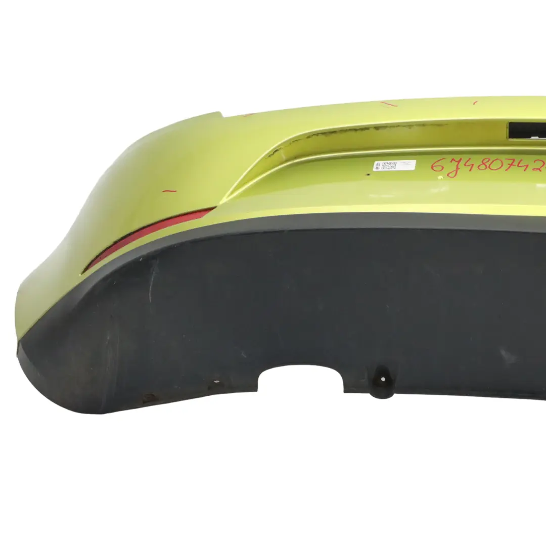 Seat Ibiza 6J Rear Bumper Panel Cover Trim Amarillo Citrus Metallic - S1T - SKU 6J4807421-CYE - Part number 6J4807421