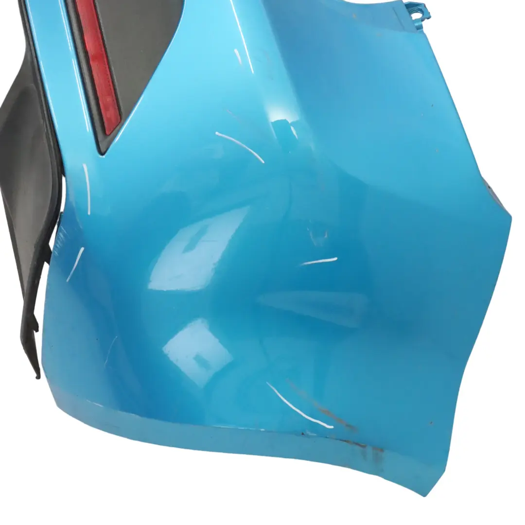 Seat Ibiza 6J Rear Bumper Panel Facelift Cover Trim Alor Blue Metallic - W5N - SKU 6J4807421E-ALO - Part number 6J4807421E