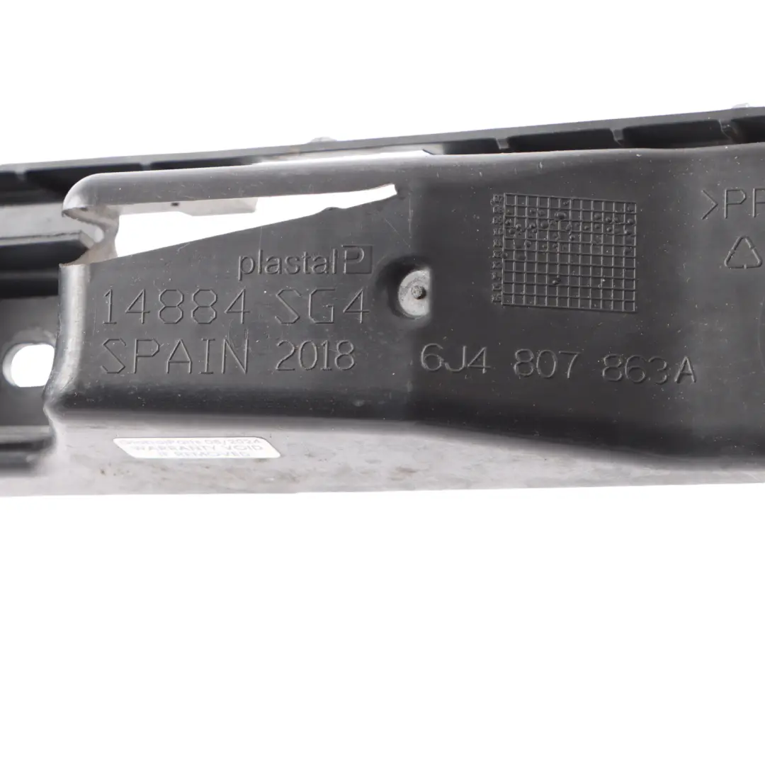 Seat Ibiza 6J Barra supporto membro trasversale paraurti posteriore - SKU 6J4807863A - Numero di parte 6J4807863A