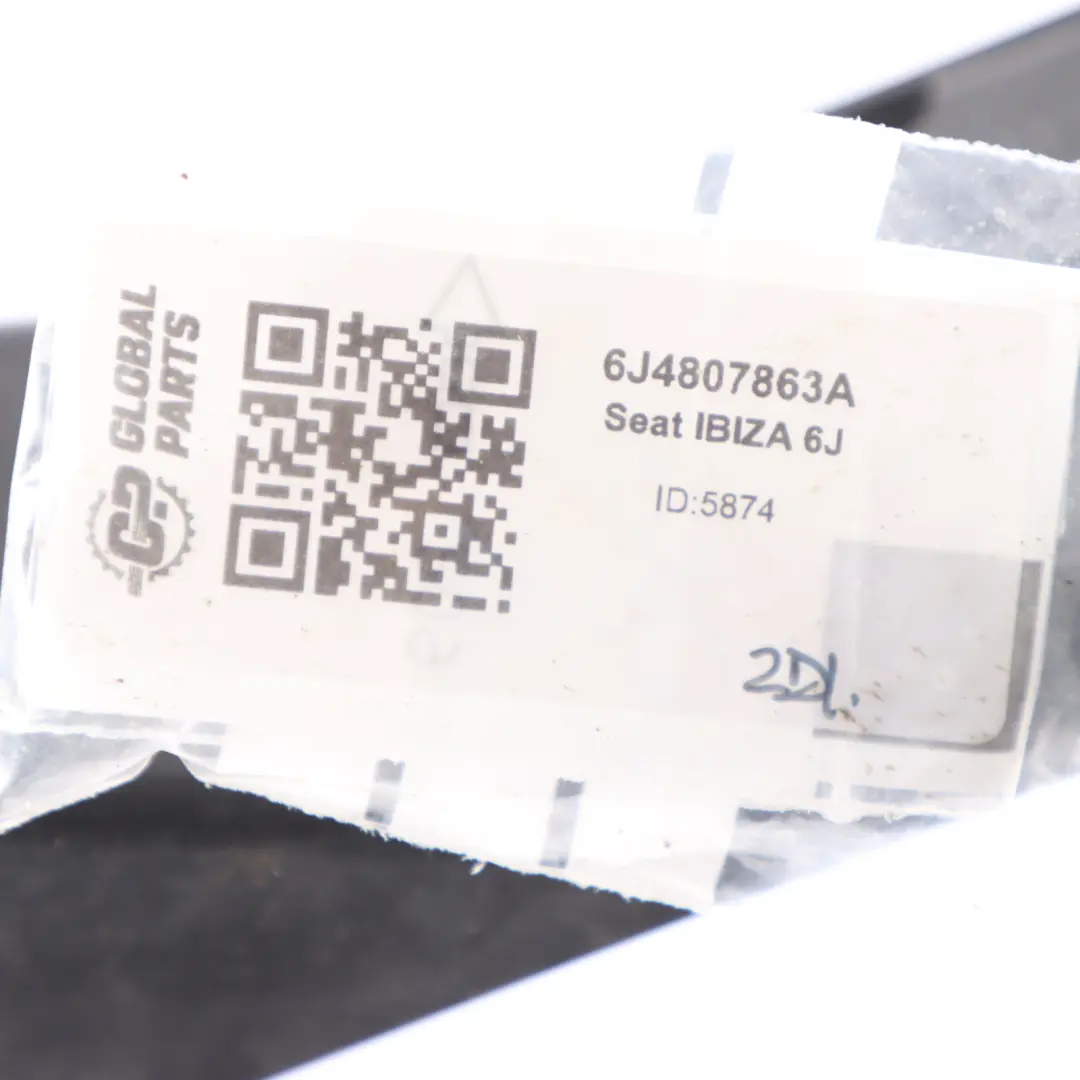 Seat Ibiza 6J Barra supporto membro trasversale paraurti posteriore - SKU 6J4807863A - Numero di parte 6J4807863A