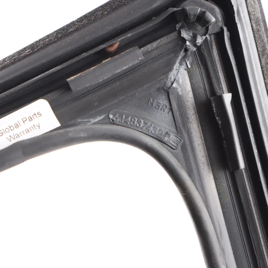 Seat Ibiza 6J Front Right O/S Seal Gasket Window Frame Guide Rail - SKU 6J4837432D - Part number 6J4837432D