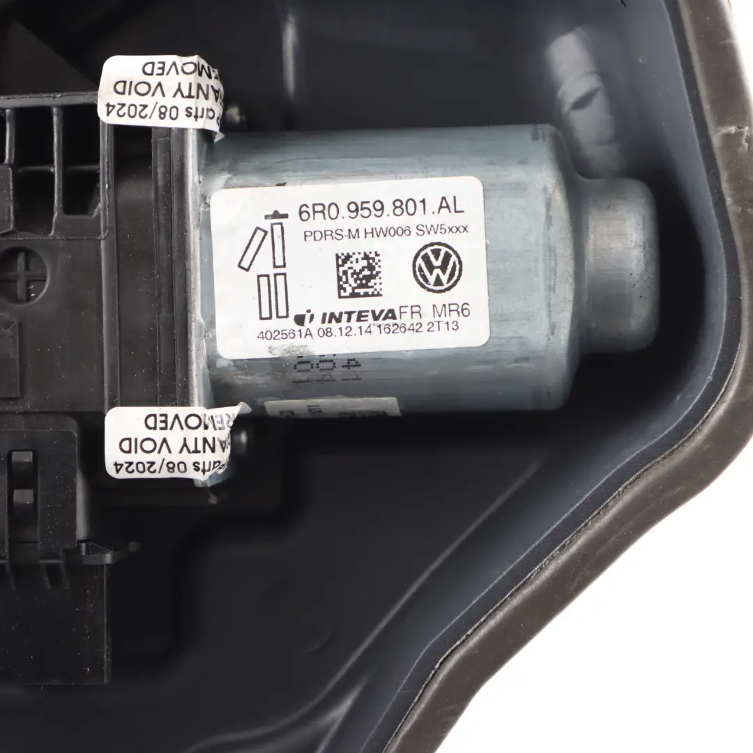 VW Volkswagen Ibiza 6J Front Left N/S Lifter Motor Mechanism - SKU 6J4837461 - Part number 6J4837461