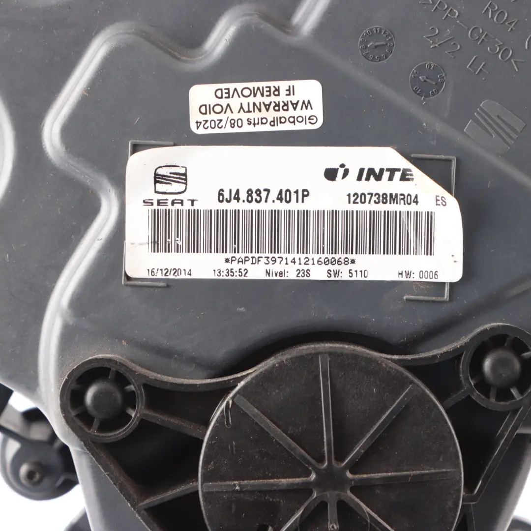 VW Volkswagen Ibiza 6J Vorne Links Heber Motor Mechanismus - SKU 6J4837461 - Teilenummer 6J4837461