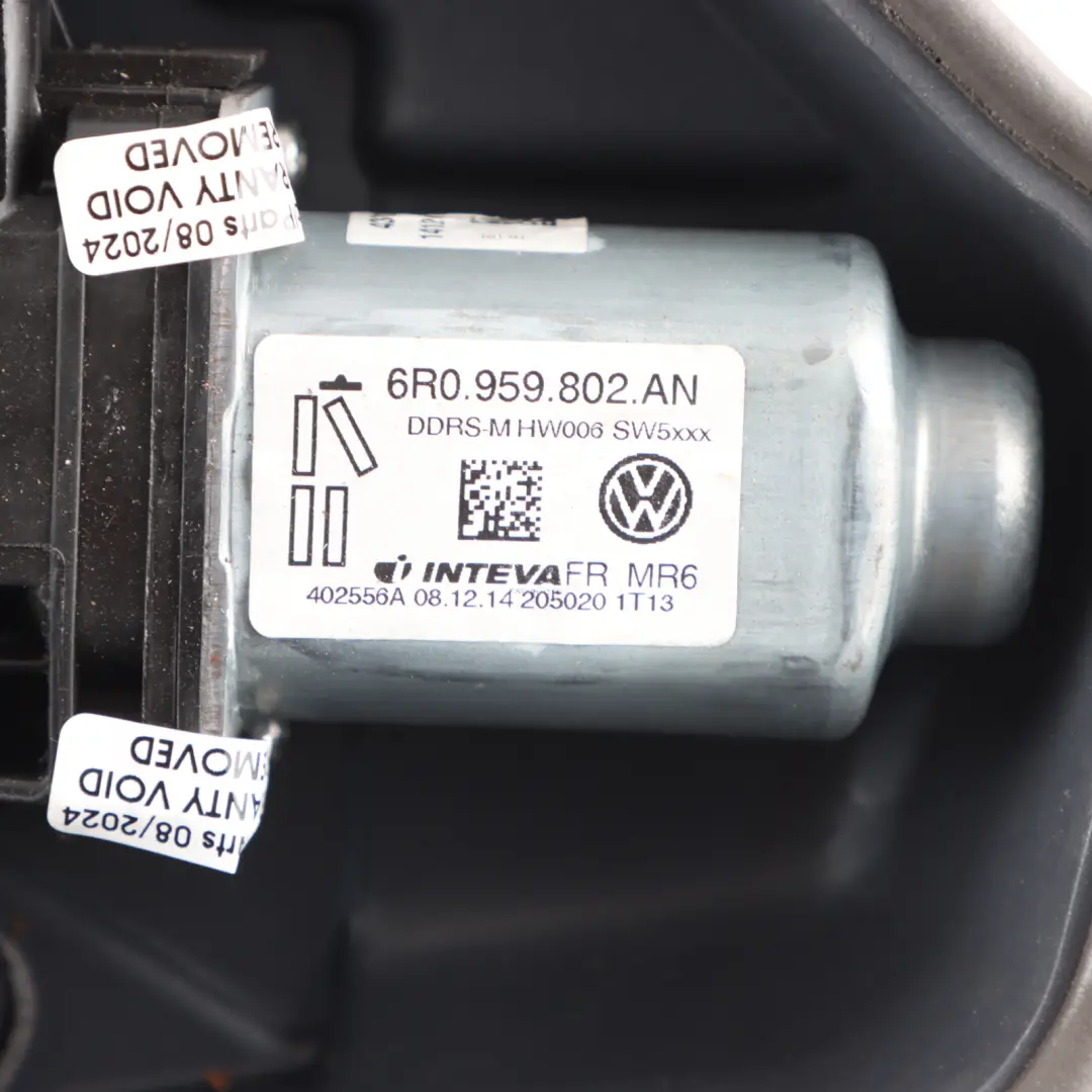 Seat Ibiza 6J Window Lifter Mechanism With Motor Front Right O/S 6J4837402P - SKU 6J4837462 - Part number 6J4837462