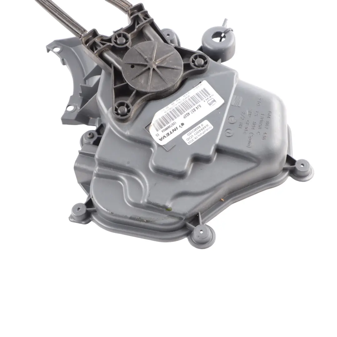 Seat Ibiza 6J Window Lifter Mechanism With Motor Front Right O/S 6J4837402P - SKU 6J4837462 - Part number 6J4837462