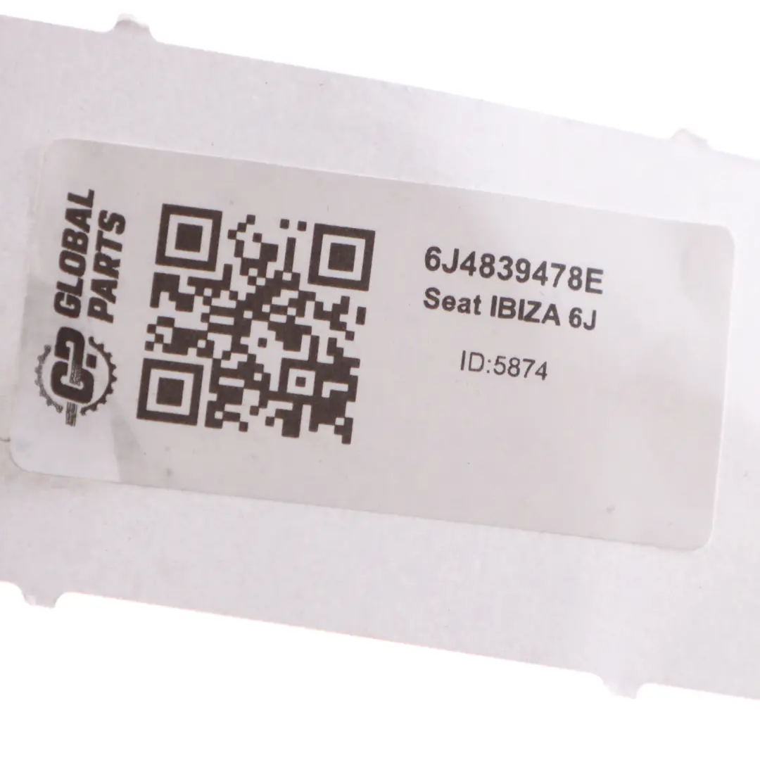 6J trasera exterior derecha vidrio ventana burlete sello para Seat Ibiza con número de pieza 6J4839478E Seat Ibiza 6J trasera exterior derecha vidrio ventana burlete sello - SKU 6J4839478E - Número de pieza 6J4839478E