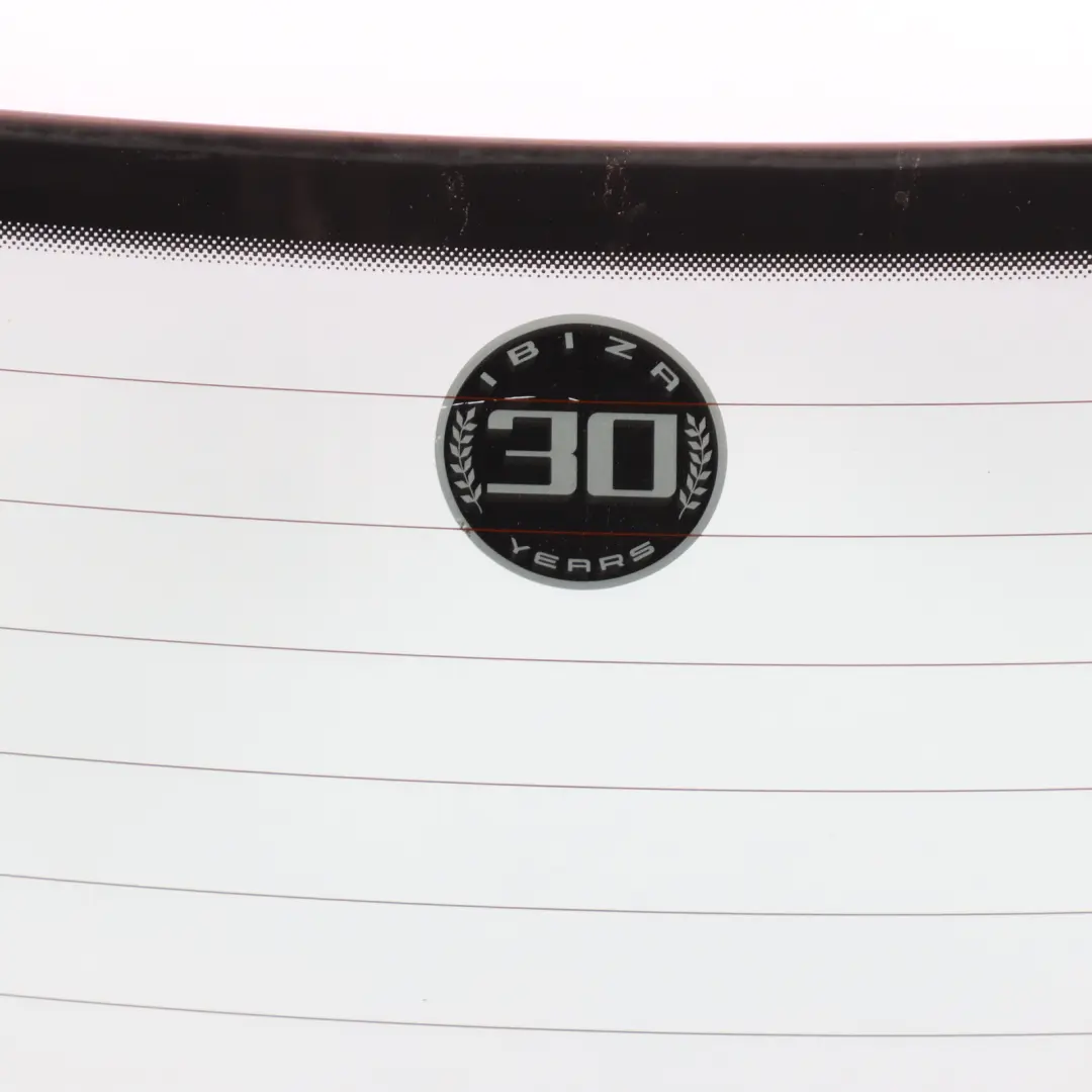 Seat Ibiza 6J Rear Window Glass AS2 Heated Glass Glazing - SKU 6J4845051 - Part number 6J4845051