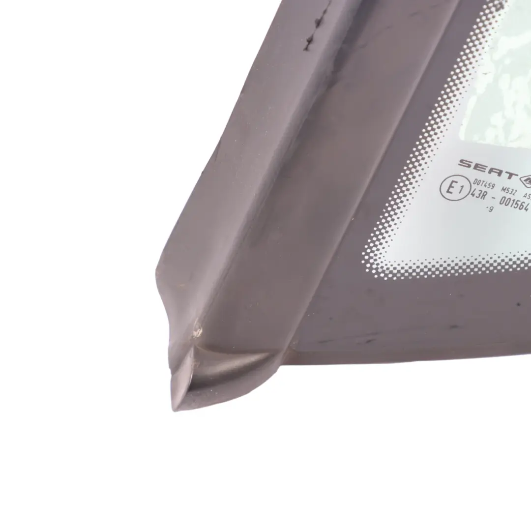 6J 5dr Side Window Quarter Panel Rear Left N/S Green AS2 to Seat Ibiza with Part number 6J4845297K Seat Ibiza 6J 5dr Side Window Quarter Panel Rear Left N/S Green AS2 - SKU 6J4845297K - Part number 6J4845297K