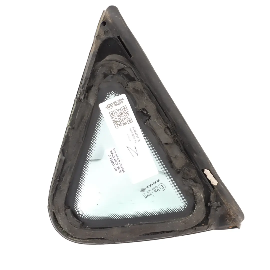 6J 5dr Side Window Quarter Panel Rear Left N/S Green AS2 to Seat Ibiza with Part number 6J4845297K Seat Ibiza 6J 5dr Side Window Quarter Panel Rear Left N/S Green AS2 - SKU 6J4845297K - Part number 6J4845297K