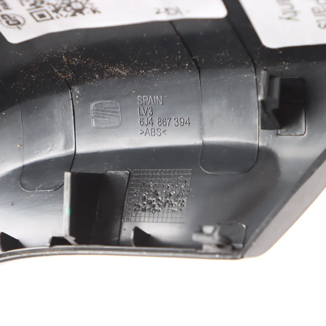 6J Door Card Handle Cover Interior Trim Rear Right O/S to Seat Ibiza with Part number 6J4867394 Seat Ibiza 6J Door Card Handle Cover Interior Trim Rear Right O/S - SKU 6J4867394 - Part number 6J4867394