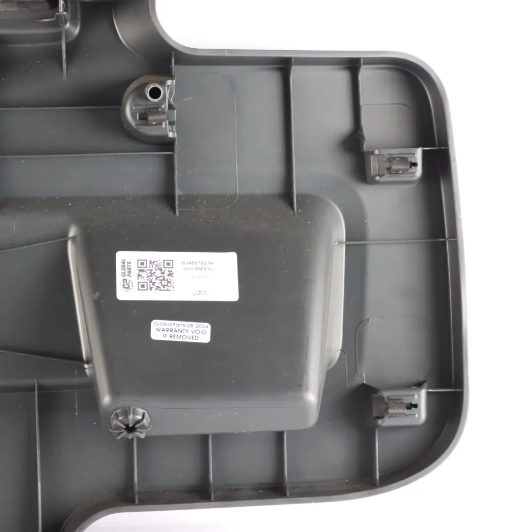 6J Boot Lid Panel Interior Trunk Trim Cover Black to Seat Ibiza with Part number 6J4867601H Seat Ibiza 6J Boot Lid Panel Interior Trunk Trim Cover Black - SKU 6J4867601H - Part number 6J4867601H