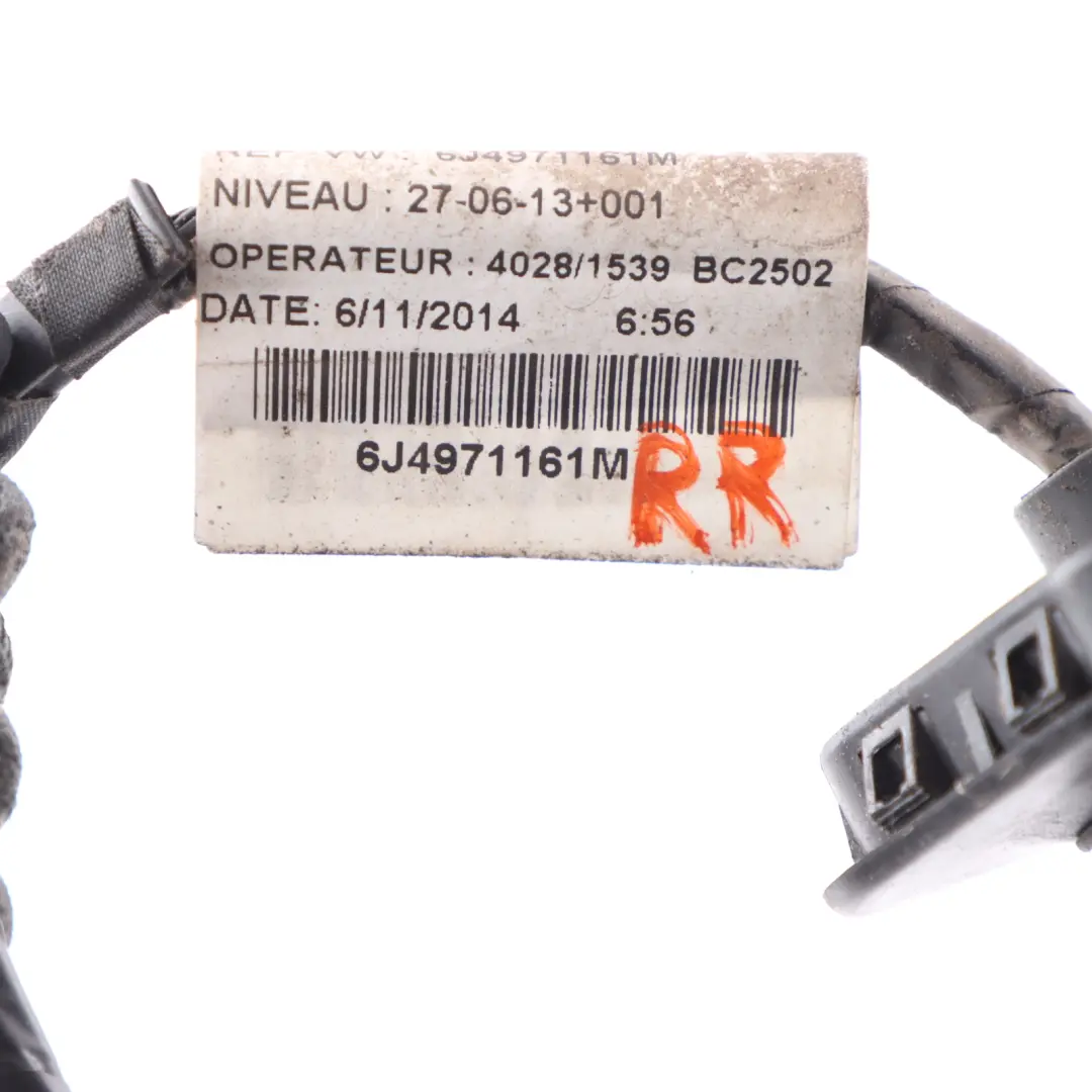 6J Cableado Puerta Trasera Derecha Arnés Loom Cable para Seat Ibiza con número de pieza 6J4971161M Seat Ibiza 6J Cableado Puerta Trasera Derecha Arnés Loom Cable - SKU 6J4971161M - Número de pieza 6J4971161M