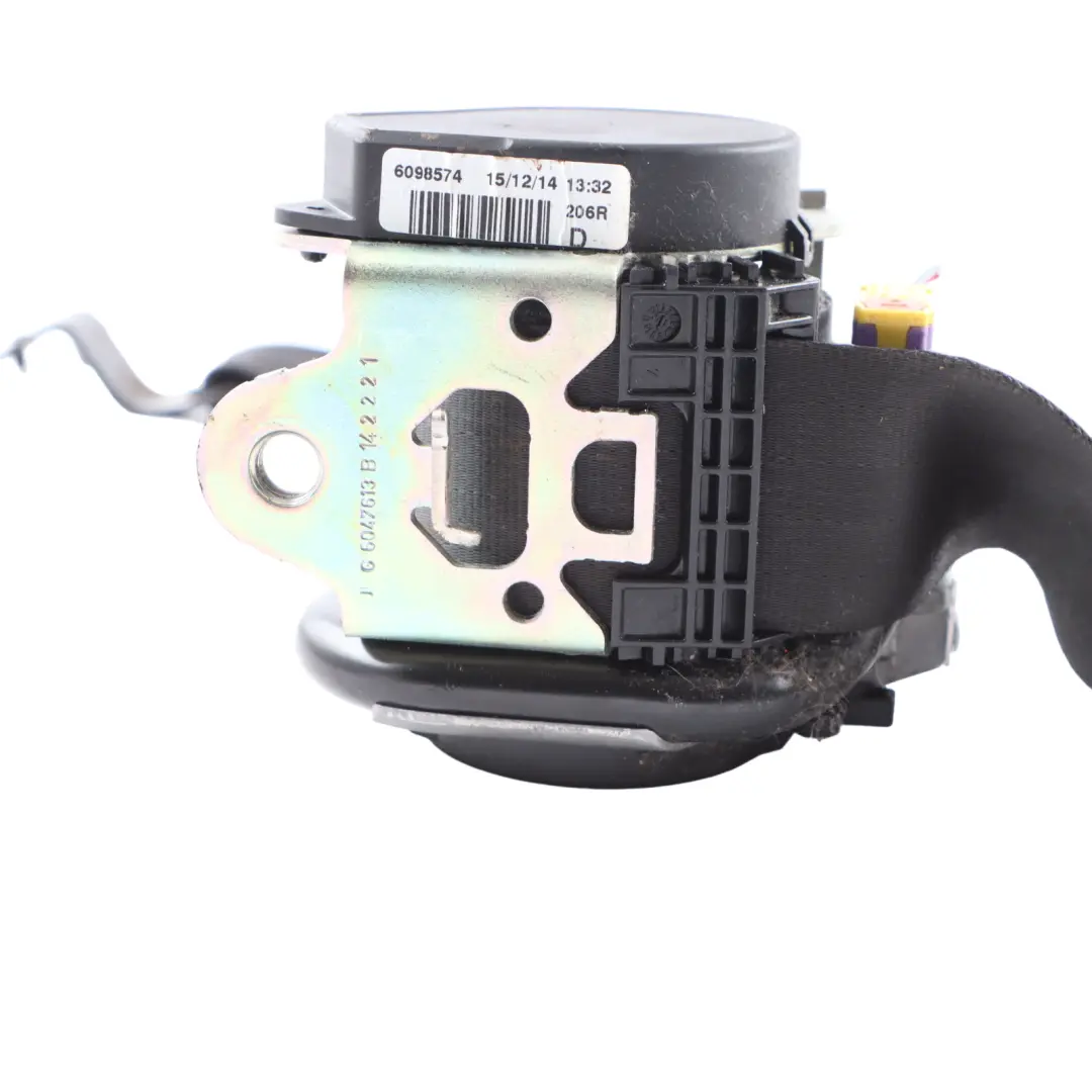 Seat Ibiza 6J Front Upper Right O/S Seat Belt Seatbelt 6J4857706B - SKU 6J857706B - Part number 6J857706B
