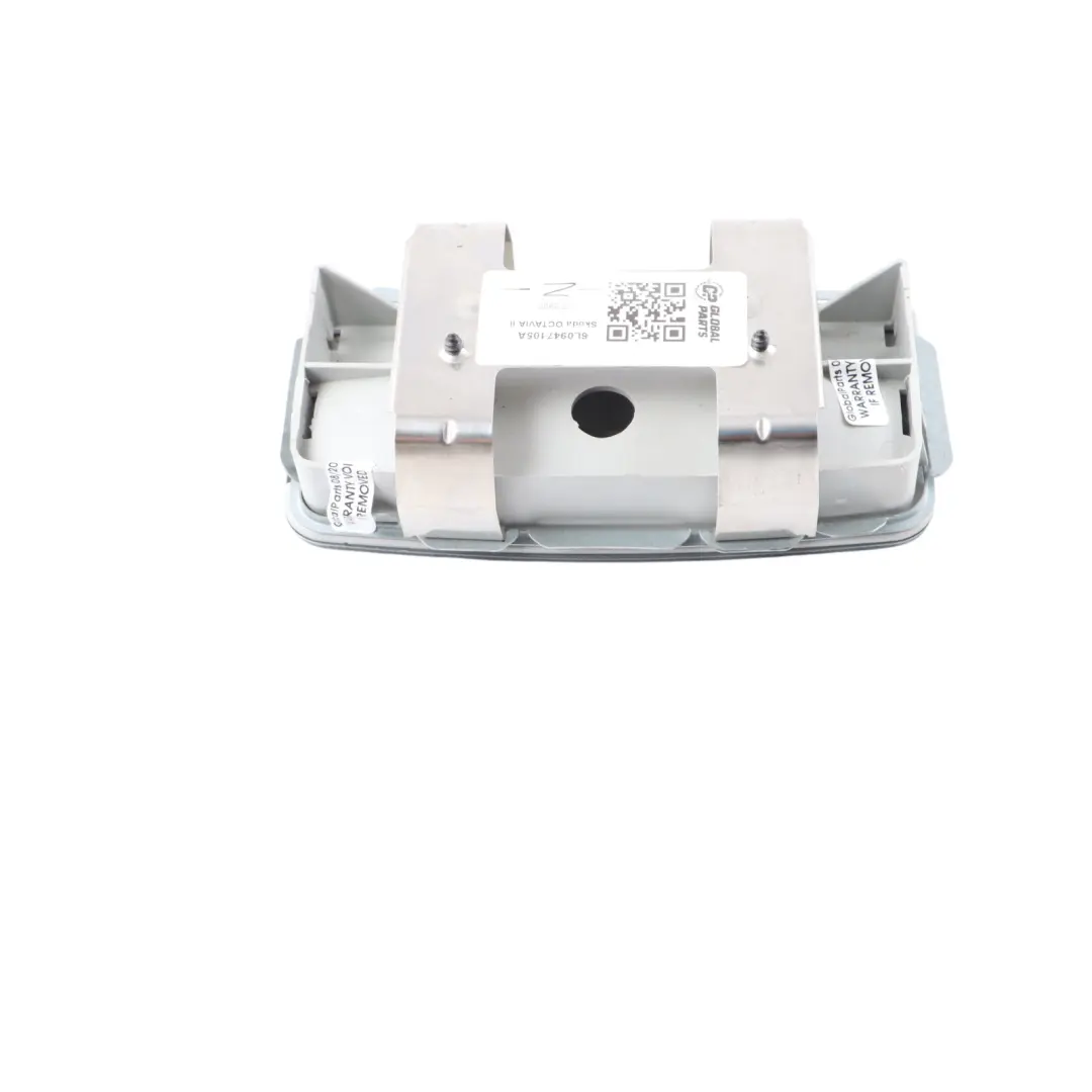Interior Roof Reading Light Lamp Headliner Gray to Skoda Octavia II with Part number 6L0947105A Skoda Octavia II Interior Roof Reading Light Lamp Headliner Gray - SKU 6L0947105A - Part number 6L0947105A