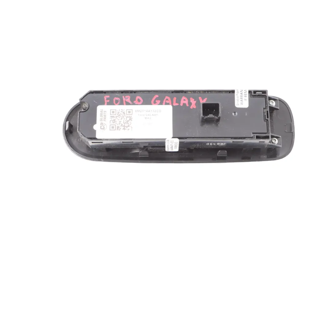Driver's Side Lifter Switch Window Control Unit 6M2T-14A132-CC to Ford S-Max Galaxy with Part number 6M2T14A132CD Ford S-Max Galaxy Driver's Side Lifter Switch Window Control Unit 6M2T-14A132-CC - SKU 6M2T14A132CD - Part number 6M2T14A132CD