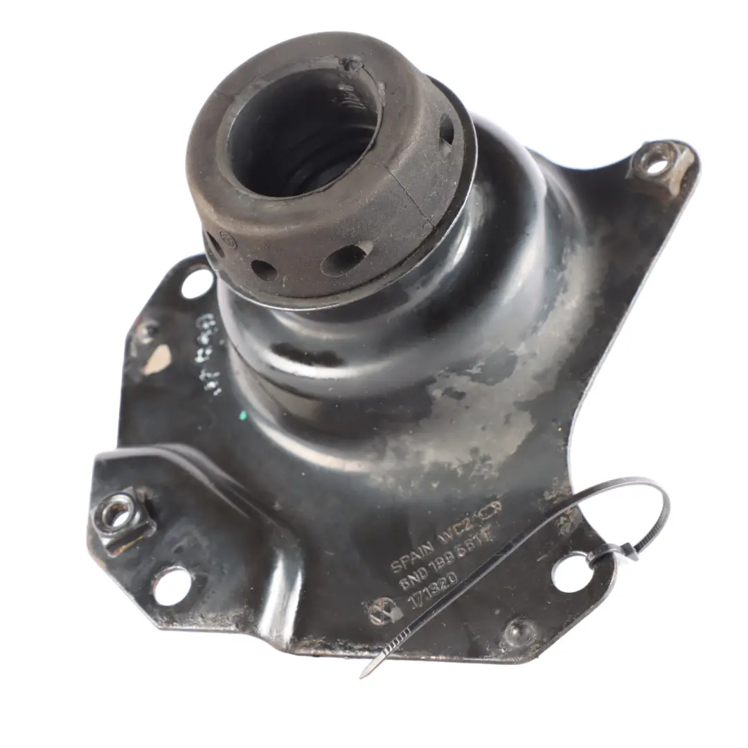 6N Engine Support Mount Carrier Bracket to VW Volkswagen Polo with Part number 6N0199561F VW Volkswagen Polo 6N Engine Support Mount Carrier Bracket - SKU 6N0199561F - Part number 6N0199561F