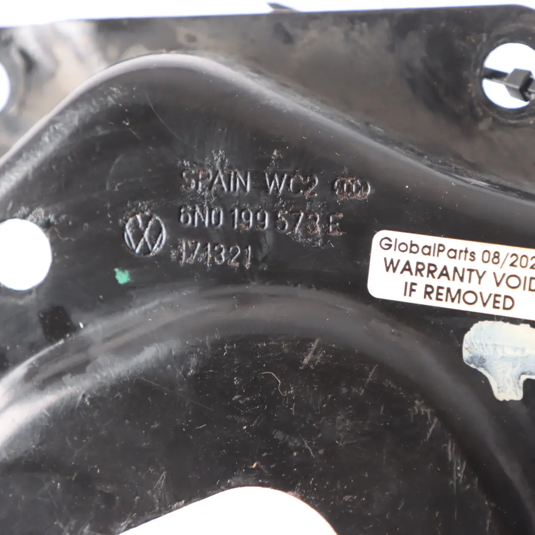 6N Engine Gearbox Support Mount Bracket Holder to VW Volkswagen Polo with Part number 6N0199573E VW Volkswagen Polo 6N Engine Gearbox Support Mount Bracket Holder - SKU 6N0199573E - Part number 6N0199573E
