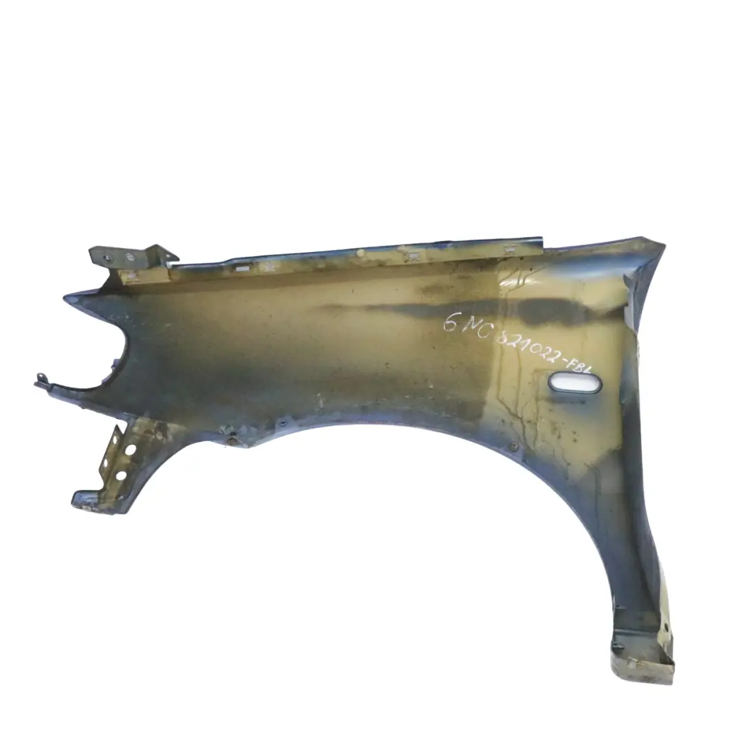  Seitenteil Volkswagen VW Polo 6N vorne rechts Kotflügel Fjordblue Pearl R5V - SKU 6N0821022-FBL - Teilenummer 6N0821022