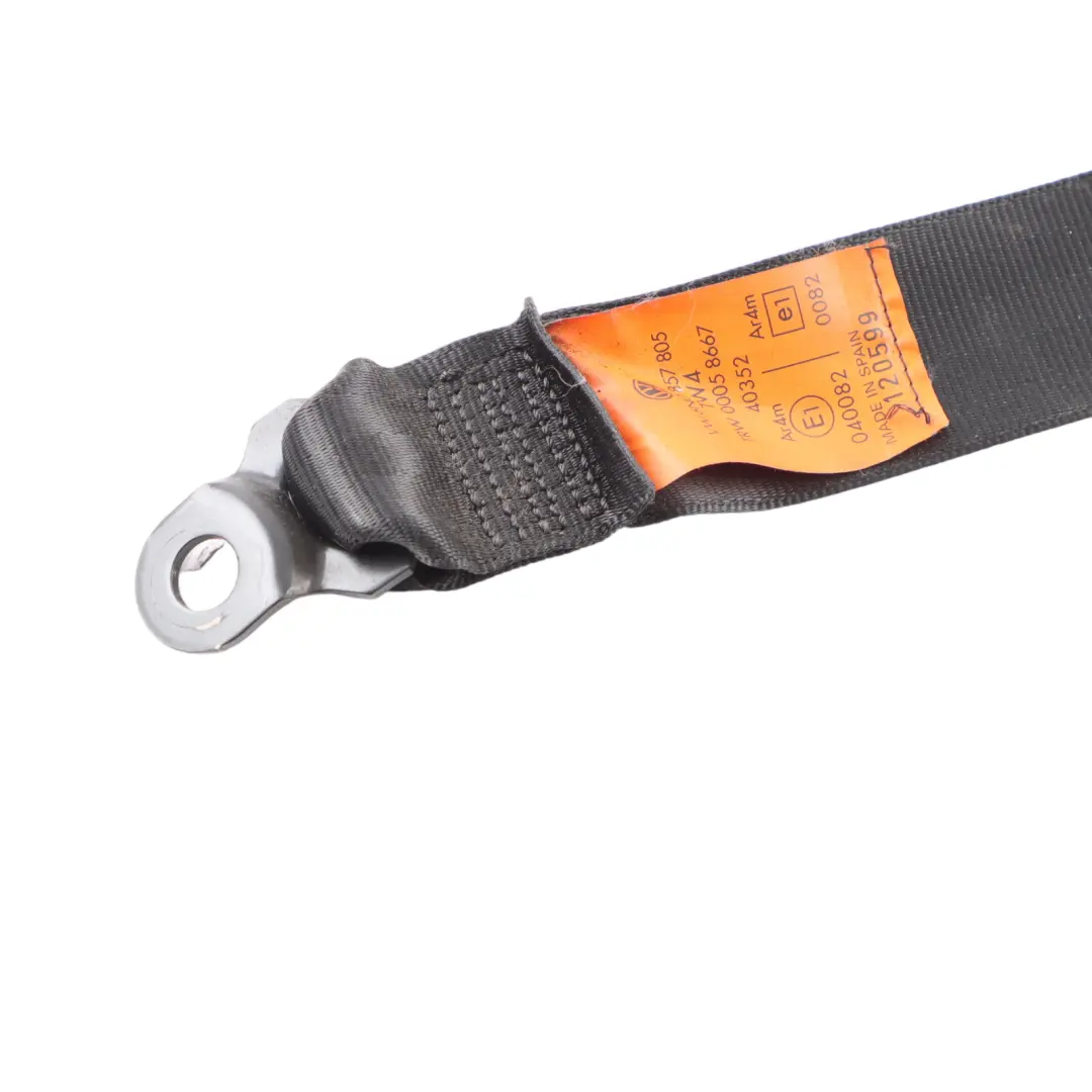 Seatbelt Rear Left N/S Seat Upper Belt to VW Volkswagen Polo 6R with Part number 6N0857805 VW Volkswagen Polo 6R Seatbelt Rear Left N/S Seat Upper Belt - SKU 6N0857805 - Part number 6N0857805