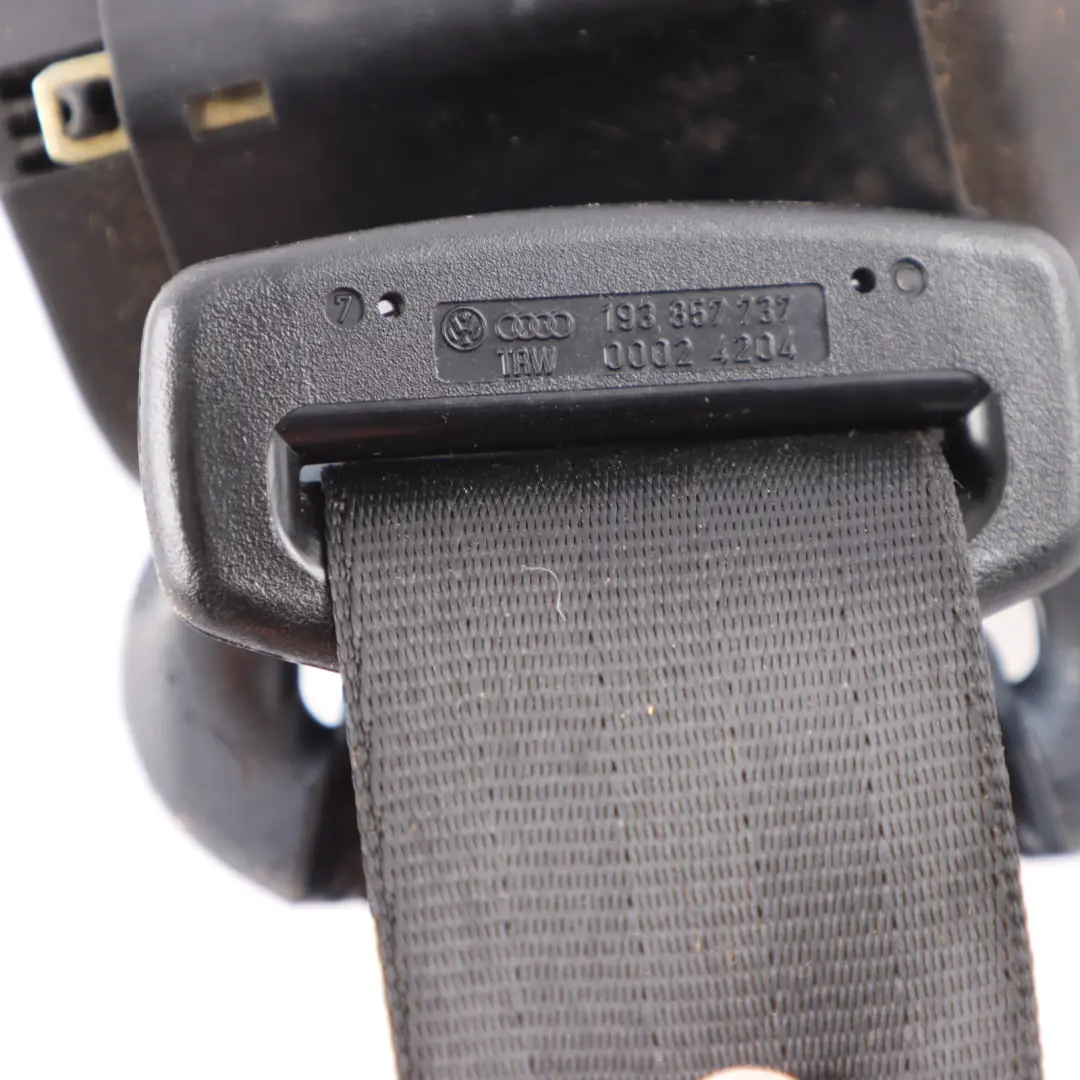 Seatbelt Rear Left N/S Seat Upper Belt to VW Volkswagen Polo 6R with Part number 6N0857805 VW Volkswagen Polo 6R Seatbelt Rear Left N/S Seat Upper Belt - SKU 6N0857805 - Part number 6N0857805