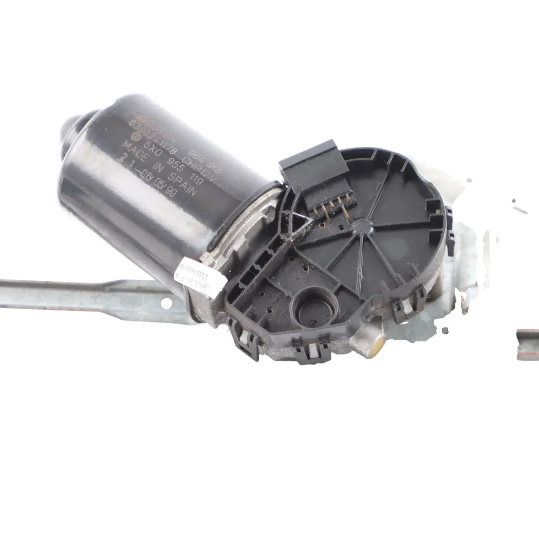 6N Wiper Linkage System Front Windscreen Motor to Volkswagen Polo with Part number 6N2955023C Volkswagen Polo 6N Wiper Linkage System Front Windscreen Motor - SKU 6N2955023C - Part number 6N2955023C