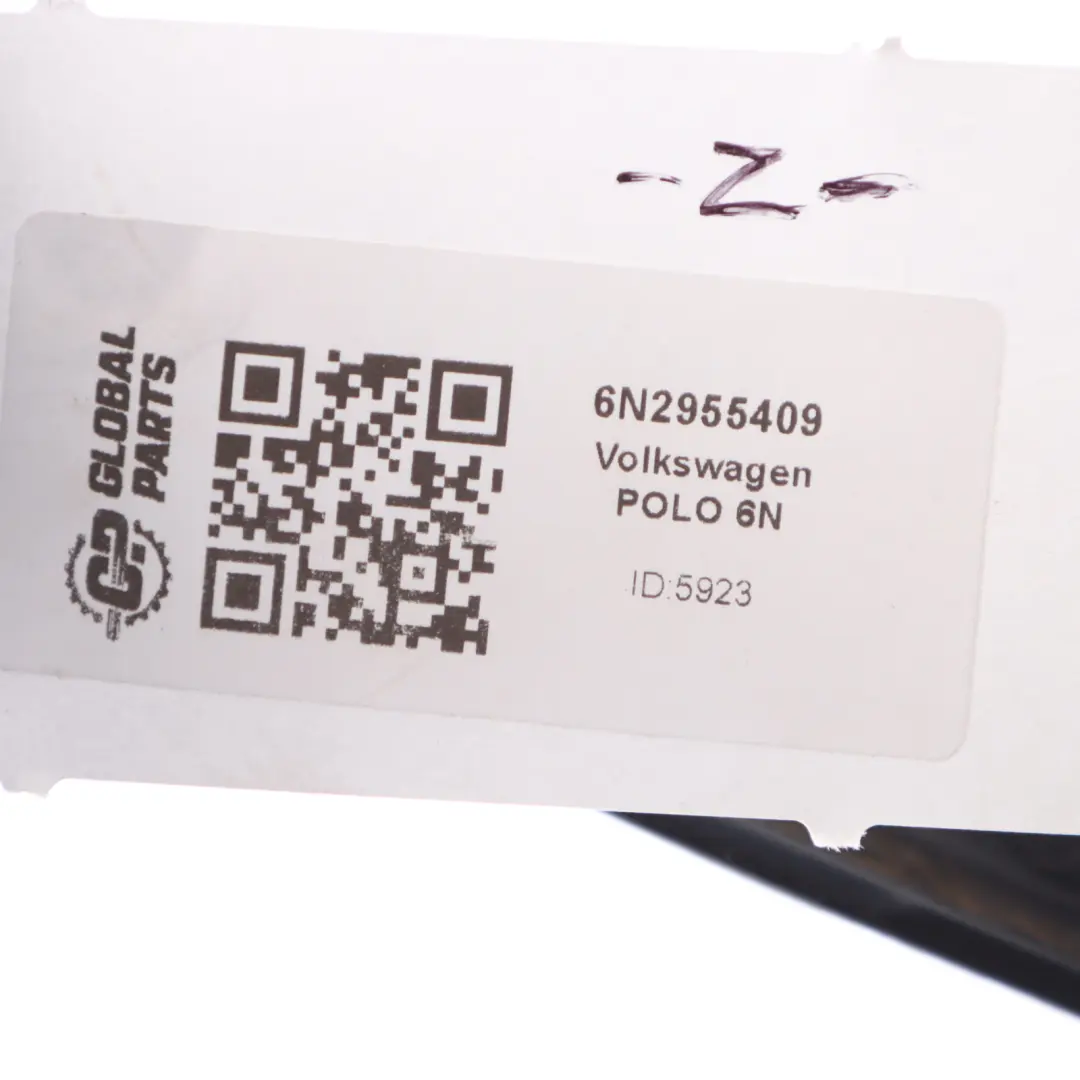 6N Windshield Windscreen Wiper Arm Left N/S to Volkswagen Polo with Part number 6N2955409 Volkswagen Polo 6N Windshield Windscreen Wiper Arm Left N/S - SKU 6N2955409 - Part number 6N2955409