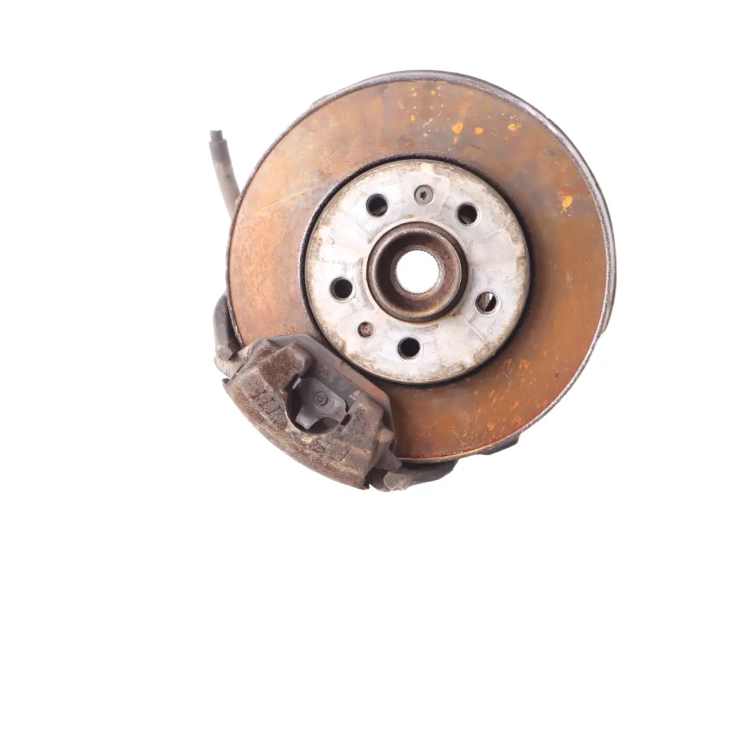 Volkswagen Polo Mk5 6R Roue avant gauche porte moyeu Disque de frein - SKU 6Q0407255AC - Numéro de pièce 6Q0407255AC
