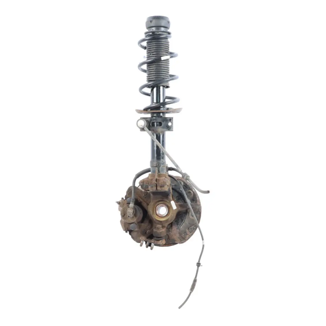 Seat Ibiza 6J Suspension Leg Front Right O/S Spring Strut Wheel Carrier Hub - SKU 6Q0407256AC-1 - Part number 6Q0407256AC