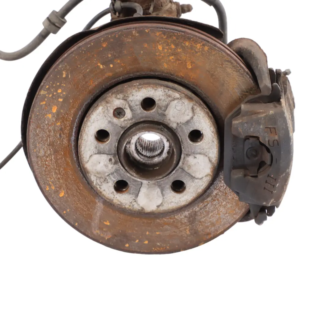 Seat Ibiza 6J Suspension Leg Front Right O/S Spring Strut Wheel Carrier Hub - SKU 6Q0407256AC-1 - Part number 6Q0407256AC