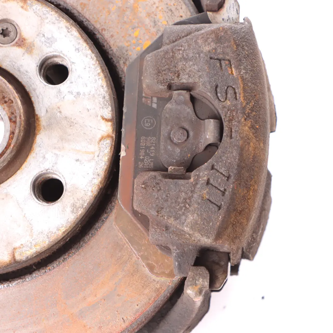 Volkswagen Polo Mk5 6R Roue Avant Droite Porte Moyeu Frein Disque - SKU 6Q0407256AC - Numéro de pièce 6Q0407256AC
