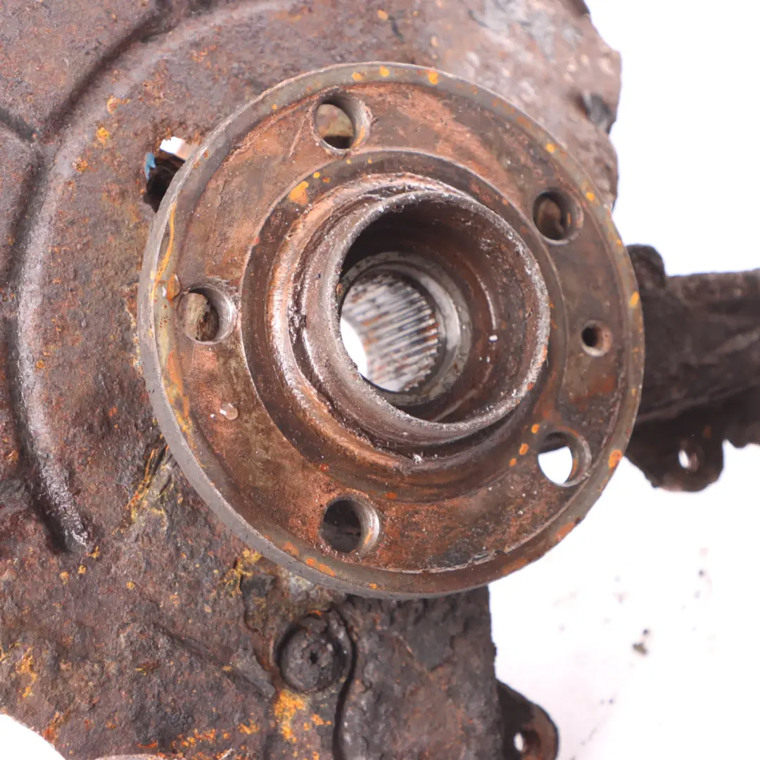 Seat Ibiza 6J Front Wheel Carrier Right O/S Knuckle Ankle Bearing - SKU 6Q0407256AC-3 - Part number 6Q0407256AC