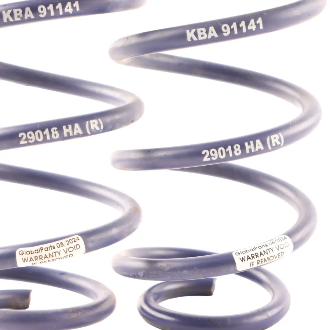 Seat Ibiza 6J Coil Spring Suspension Rear Left Right N/O/S Set Kit - SKU 6Q0511115BD-1 - Part number 6Q0511115BD