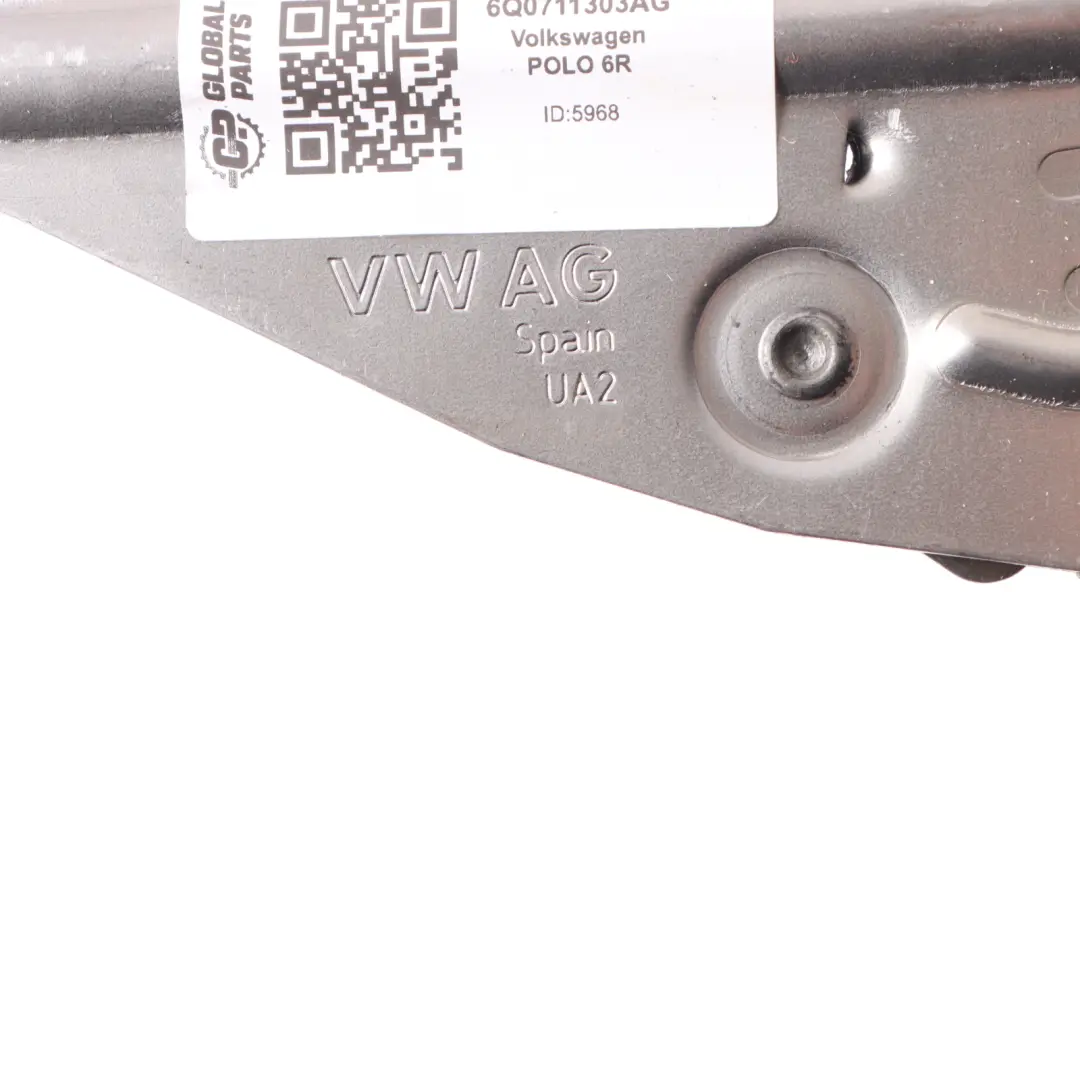 Handbrake Parking Brake Lever Handle Grab to Volkswagen Polo 5 6R with Part number 6Q0711303AG Volkswagen Polo 5 6R Handbrake Parking Brake Lever Handle Grab - SKU 6Q0711303AG - Part number 6Q0711303AG