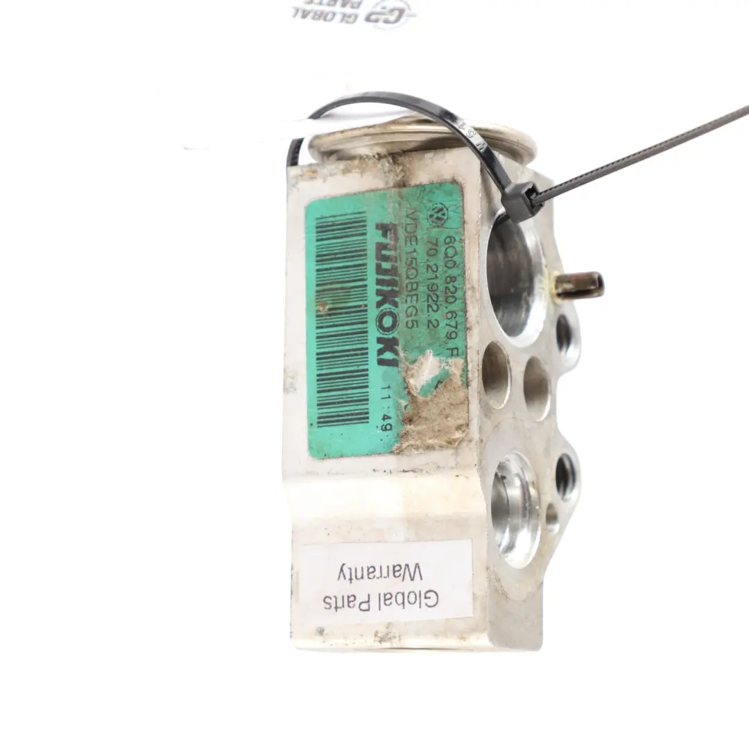 Expansion Valve Air Conditioning A/C Valve 6Q0820679F to Volkswagen Polo 6R with Part number 6Q0820679G Volkswagen Polo 6R Expansion Valve Air Conditioning A/C Valve 6Q0820679F - SKU 6Q0820679G - Part number 6Q0820679G