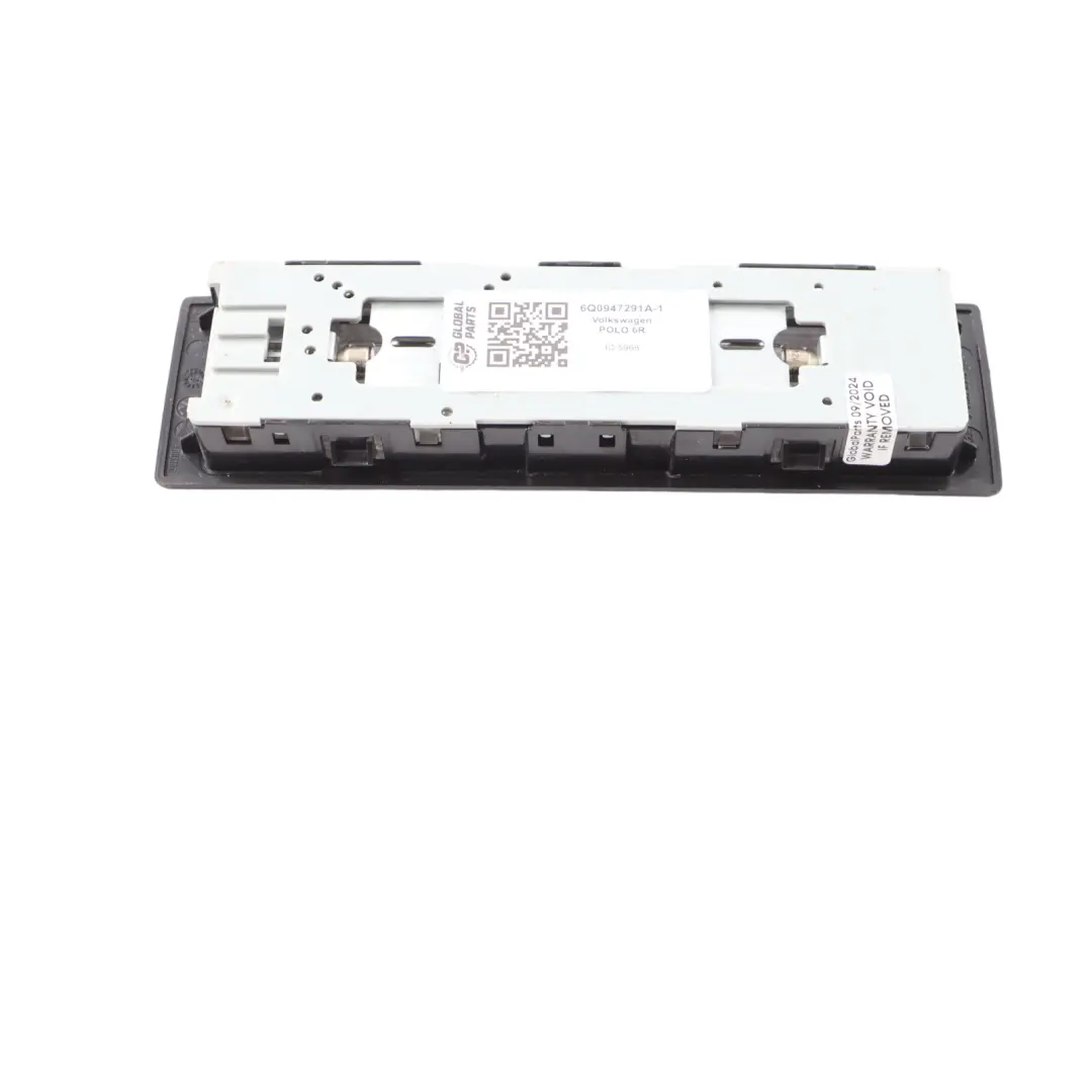 Volkswagen Polo 6R Lampka Podsufitki Tylna Wewnętrzna Czarny - SKU 6Q0947291A-1 - Numer Części 6Q0947291A