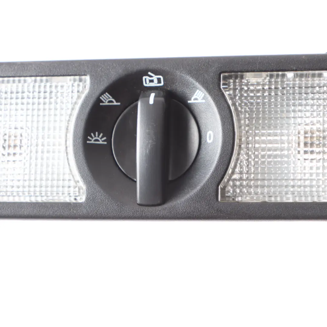VW Polo 6R Roof Light Rear Interior Reading Lamp Switch Black - SKU 6Q0947291A-1 - Part number 6Q0947291A