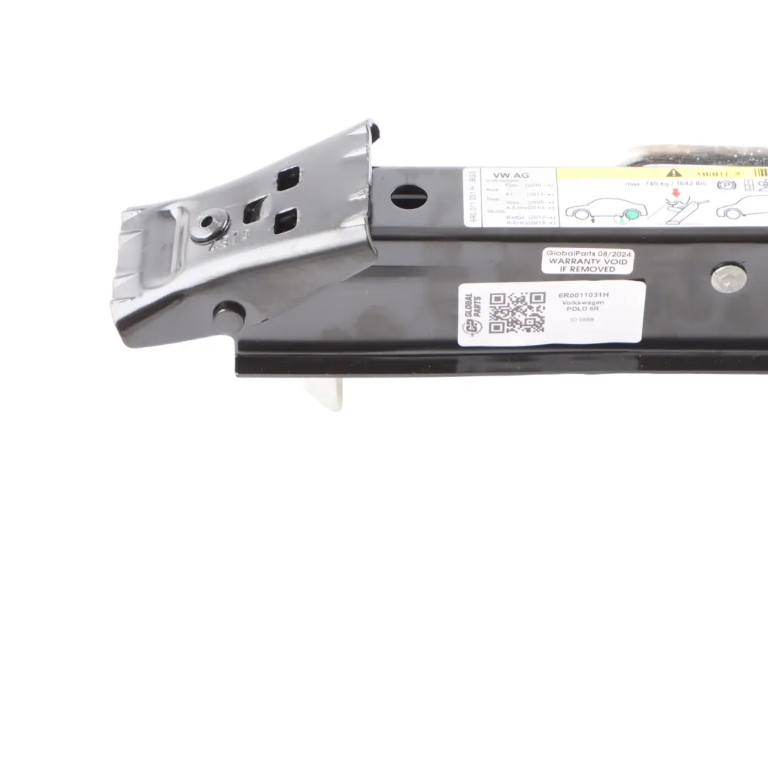 VW Volkswagen Polo 6R Gato elevador de emergencia - SKU 6R0011031H - Número de pieza 6R0011031H
