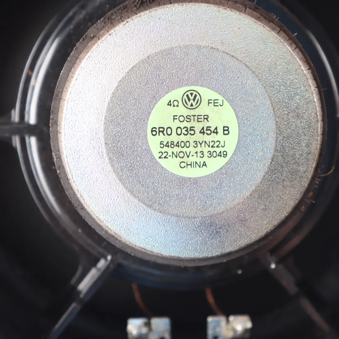 Altavoz Delantero Puerta Izquierda Derecha para VW Volkswagen Polo 6R 3D con número de pieza 6R0035454B VW Volkswagen Polo 6R 3D Altavoz Delantero Puerta Izquierda Derecha - SKU 6R0035454B - Número de pieza 6R0035454B