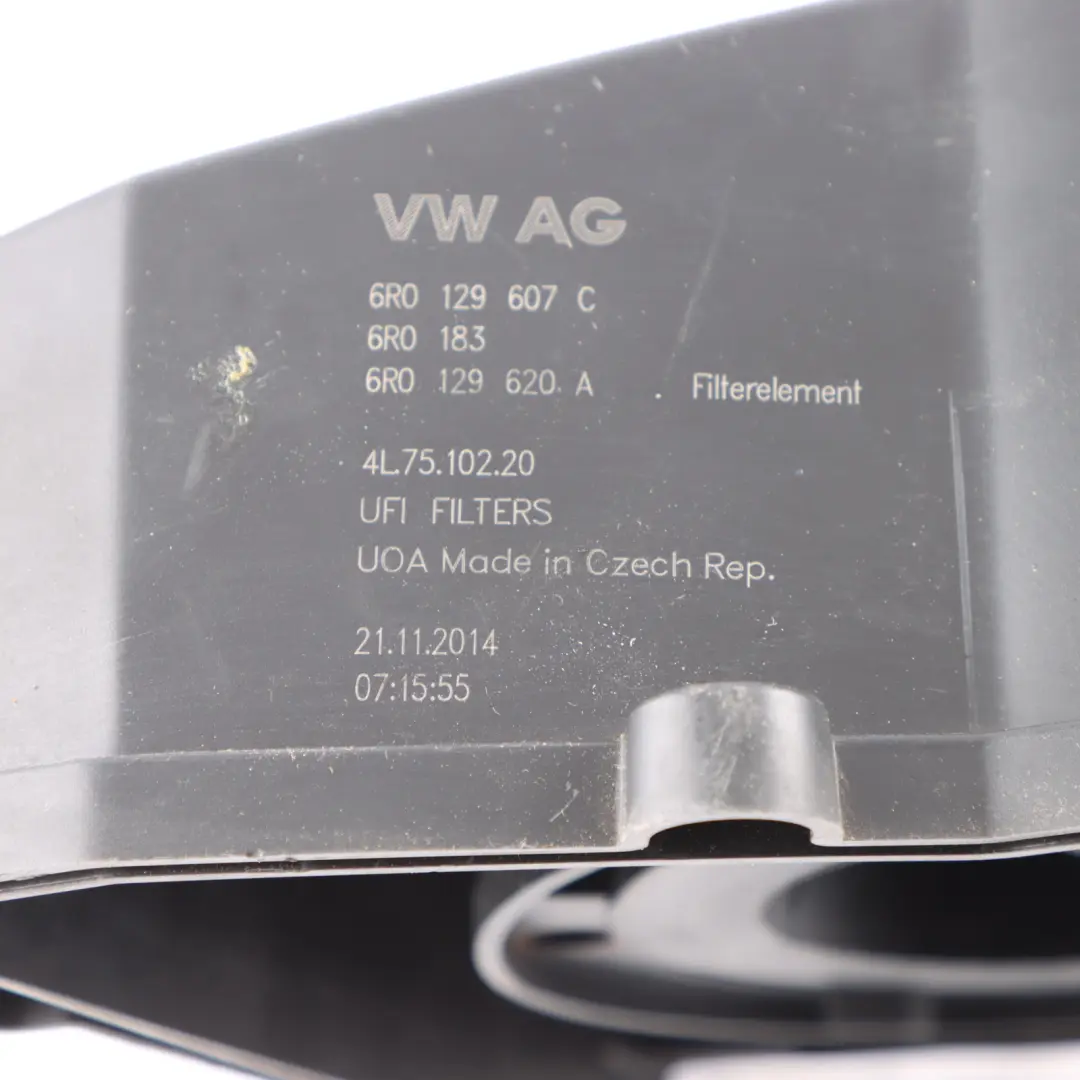 6J Obudowa Filtra Powietrza do Seat Ibiza o numerze 6R0129607C Seat Ibiza 6J Obudowa Filtra Powietrza - SKU 6R0129607C - Numer Części 6R0129607C