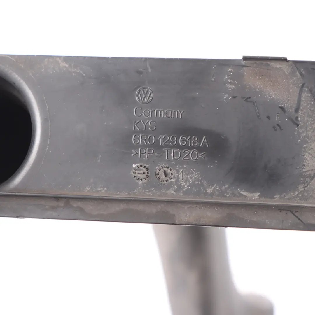 Rura Przewód Dolot Powietrza do Volkswagen Polo 6R o numerze 6R0129618A Volkswagen Polo 6R Rura Przewód Dolot Powietrza - SKU 6R0129618A - Numer Części 6R0129618A