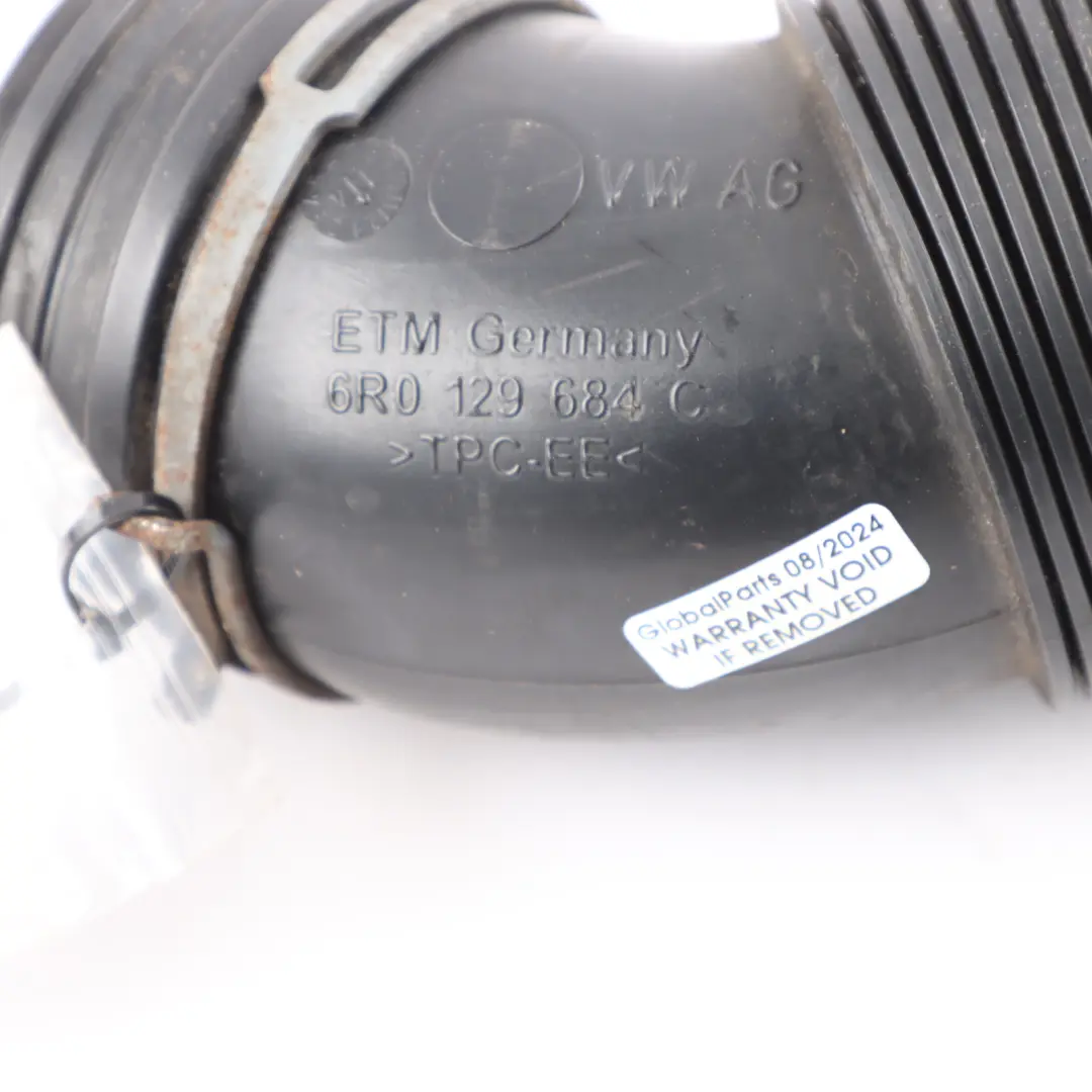 Seat Ibiza 6J Luftansaugfilter Rohr Luft Schlauch Leitung Benzin - SKU 6R0129684C - Teilenummer 6R0129684C