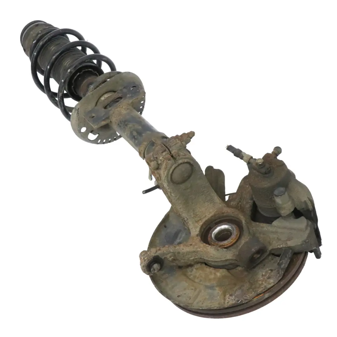 VW Polo 6R 1.4 Suspension jambe avant gauche porte-roue moyeu étrier - SKU 6R0413031C - Numéro de pièce 6R0413031C