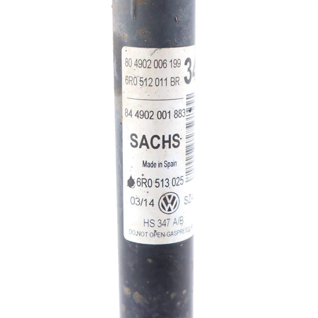 VW Polo 6R Rear Left Right N/O/S Suspension Sachs Shock Absorber Strut - SKU 6R0513025 - Part number 6R0513025