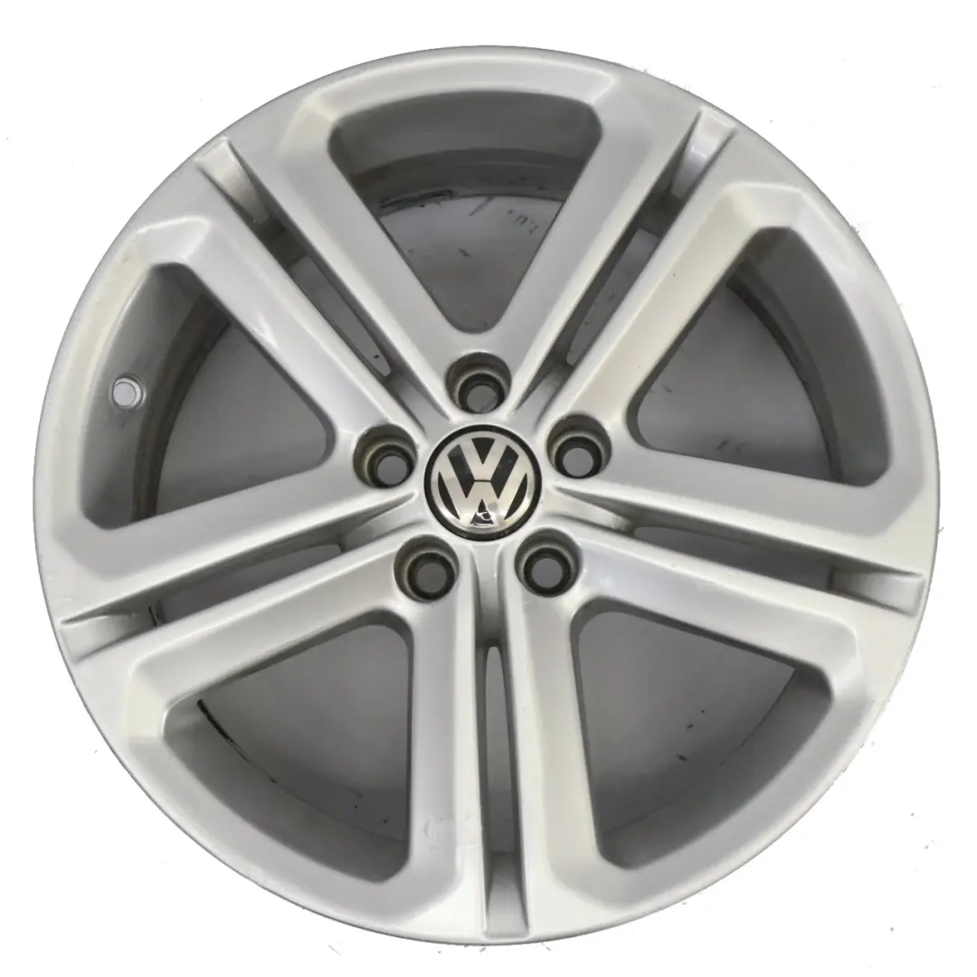  Llanta aleación Volkswagen Polo Mk5 6R Plata 16" ET:46 7J 6R0601025T - SKU 6R0601025T-1 - Número de pieza 6R0601025T-1