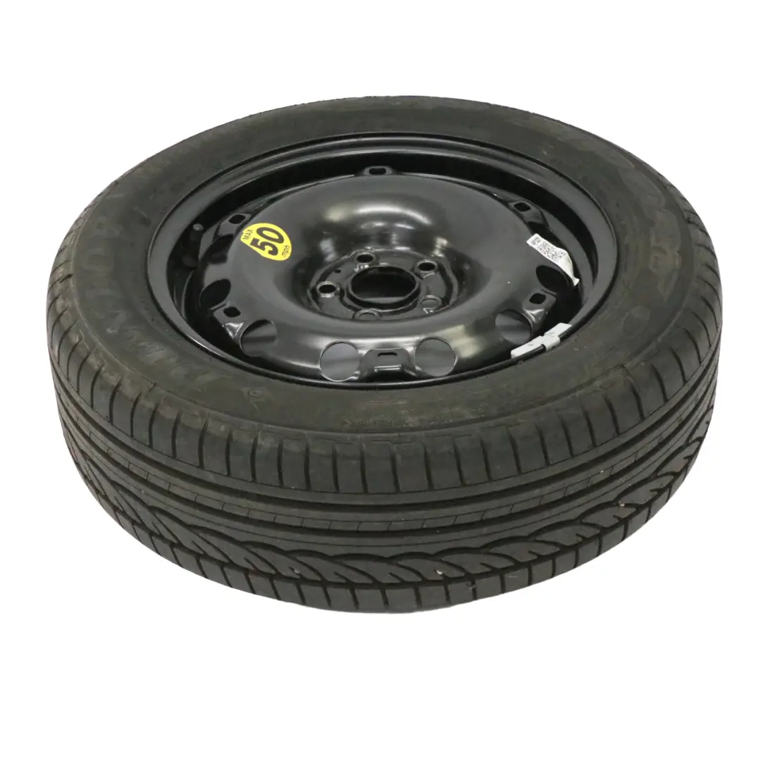 Roue secours Acier R15 Pneu Dunlop 185/60 VW Volkswagen Polo 6R - SKU 6R0601027D - Numéro de pièce 6R0601027D